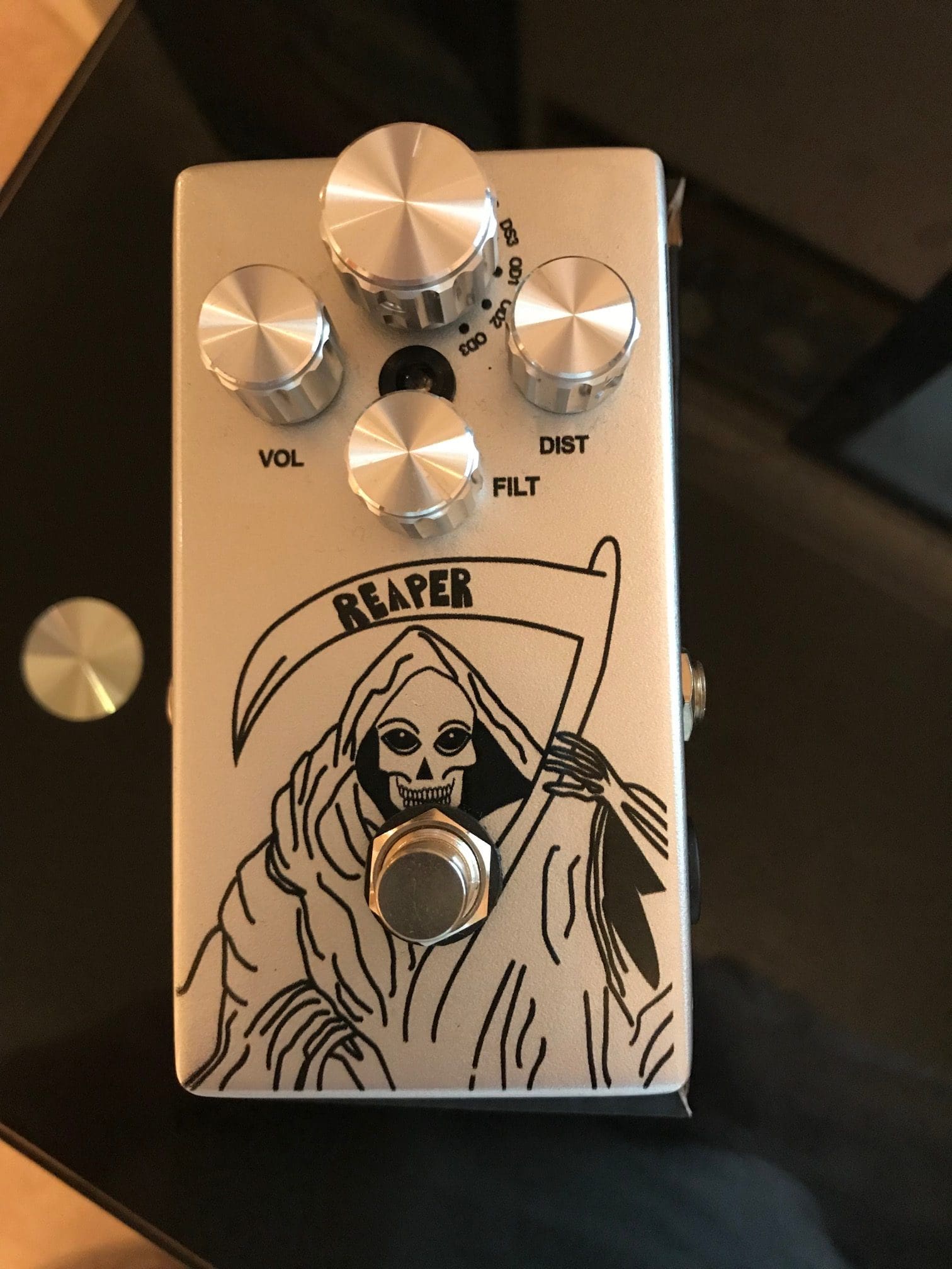 Reaper (3 Distortions & 3 Overdrives) Flattley Guitar Pedals